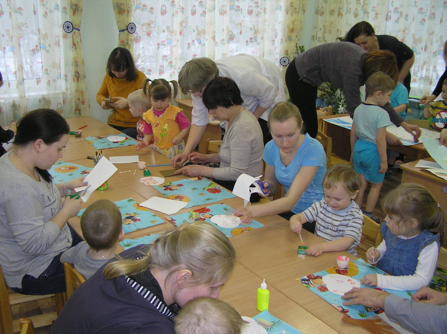 Собрание детей в детском саду